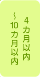 4カ月以内～ 10カ月以内 